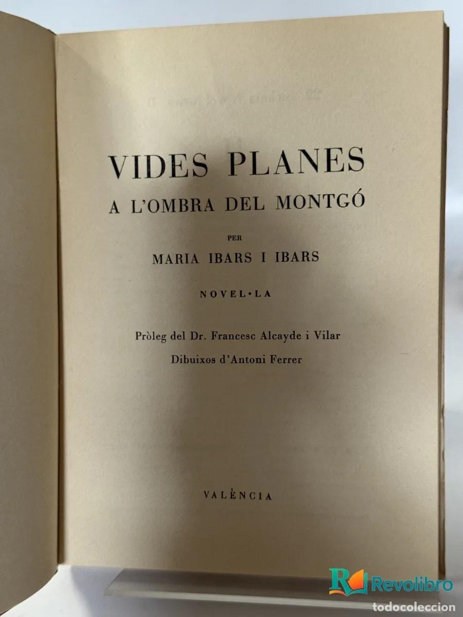 Libros de segunda mano: Vides Planes - Maria Ibars I Ibars - Foto 2