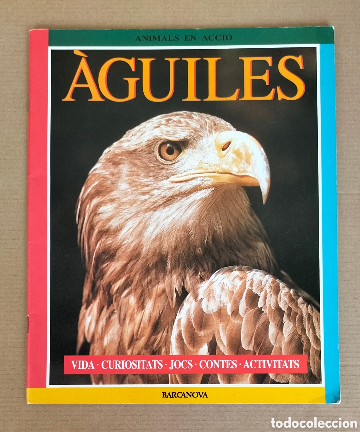 Libros de segunda mano: &Agrave;guiles. Vida. Curiositats. Jocs. Contes. Activitats. Lucy Baker. Editorial barcanova, 1991. Llibre