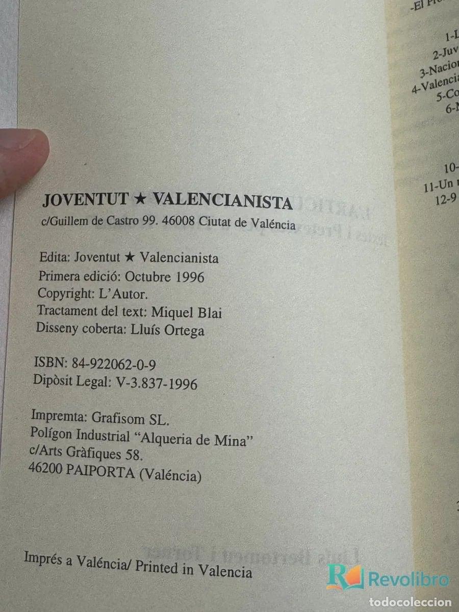 Libros de segunda mano: LArticulari - Llu&iacute;s Bertomeu i Torner - Foto 2