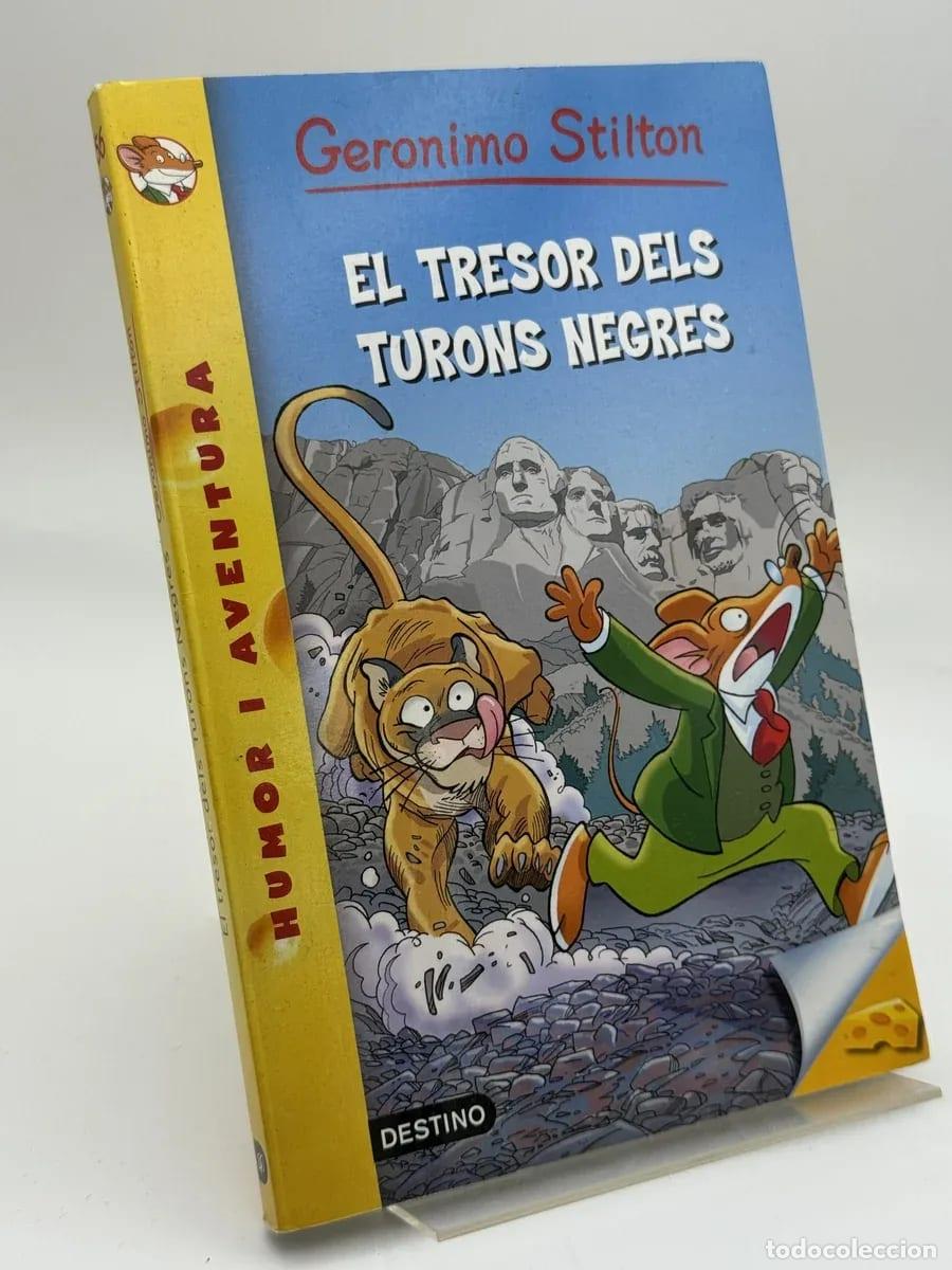 Libros de segunda mano: El tresor dels Turons Negres - Geronimo Stilton