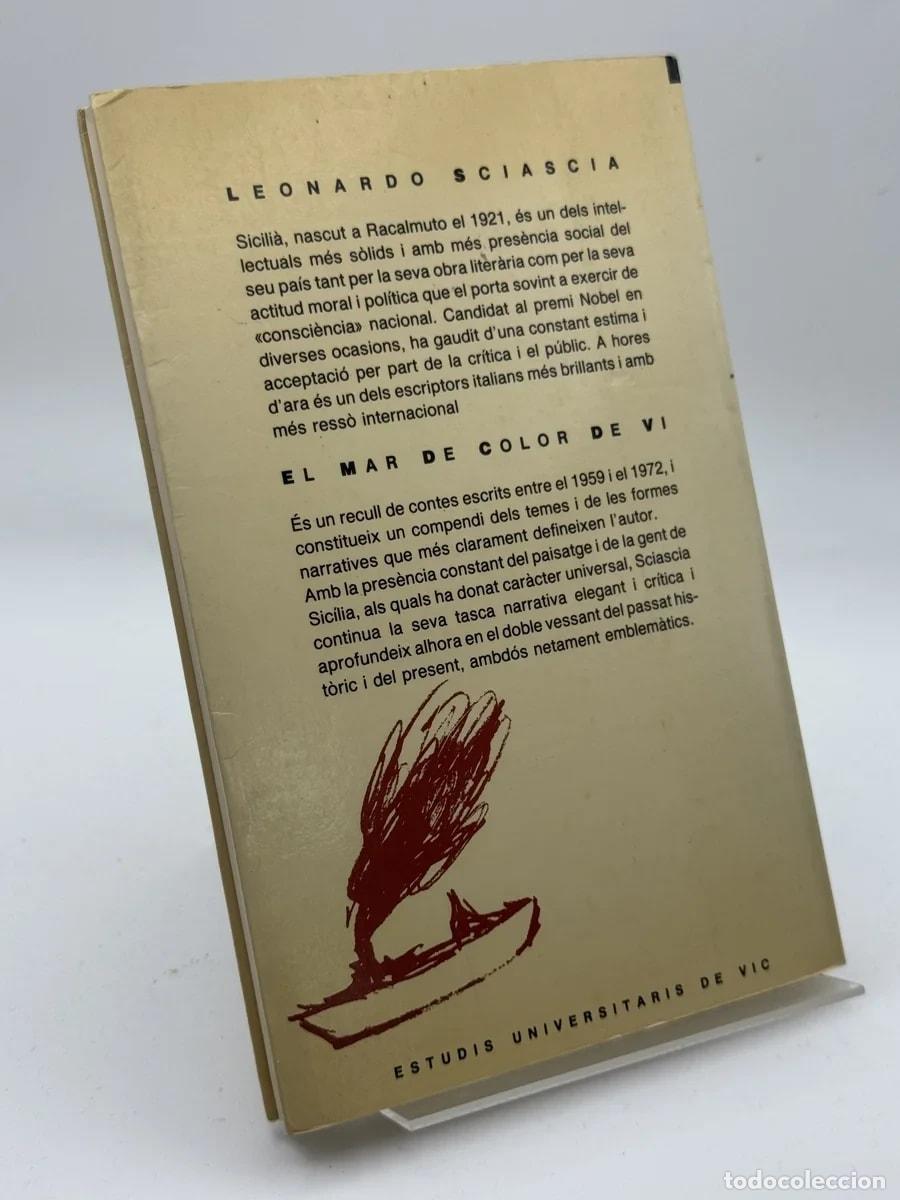 Libros de segunda mano: El Mar de Color de Vi - Leonardo Sciascia - Foto 3