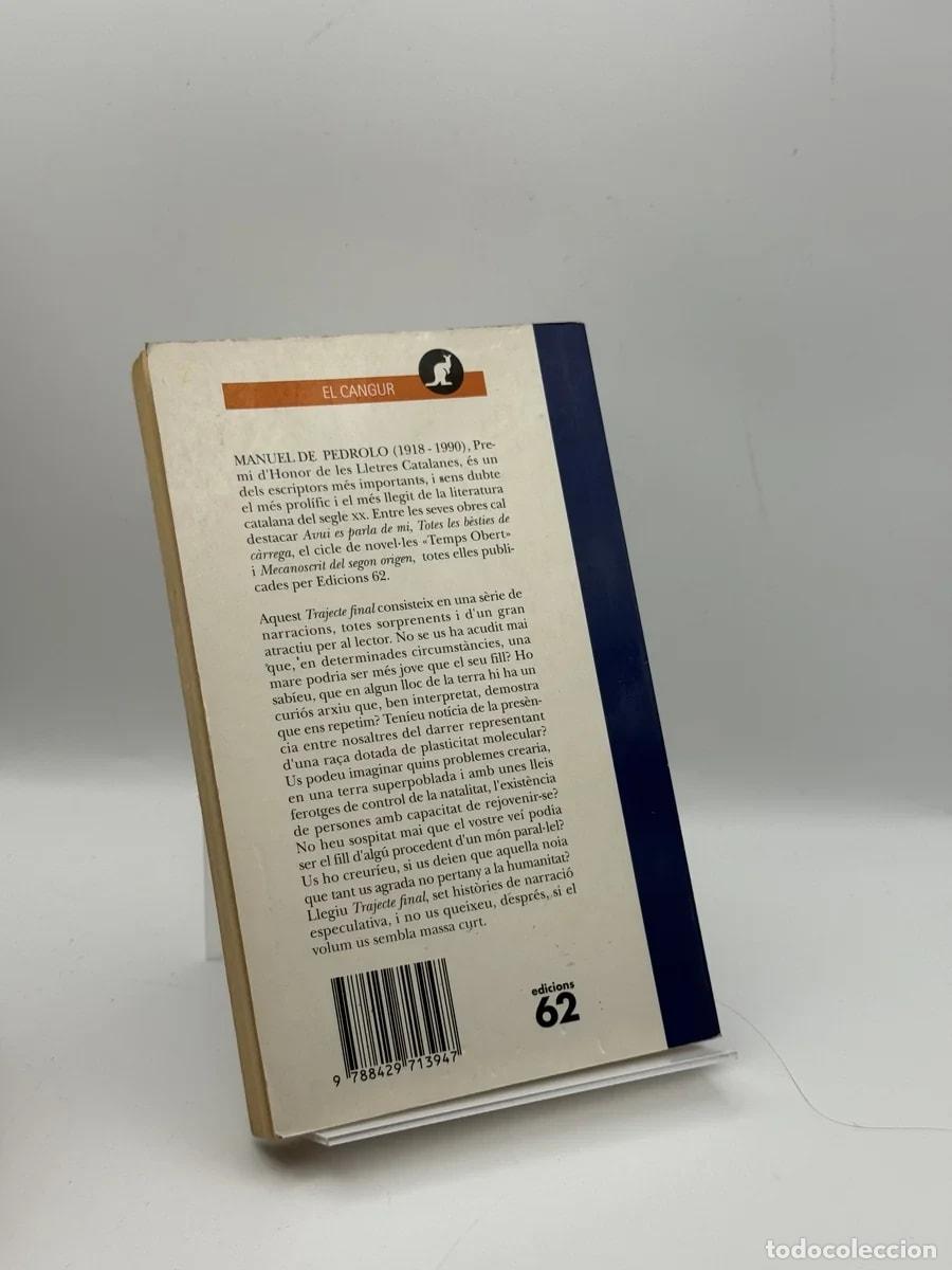 Libros de segunda mano: Trajecte final - Manuel de Pedrolo - Foto 2