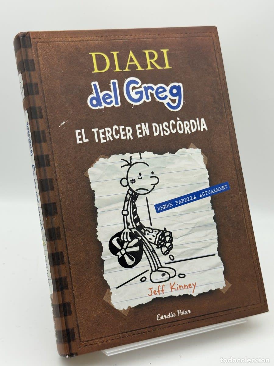 Libros de segunda mano: Diari de greg El tercer en disc&ograve;rdia - Jeff Kinney