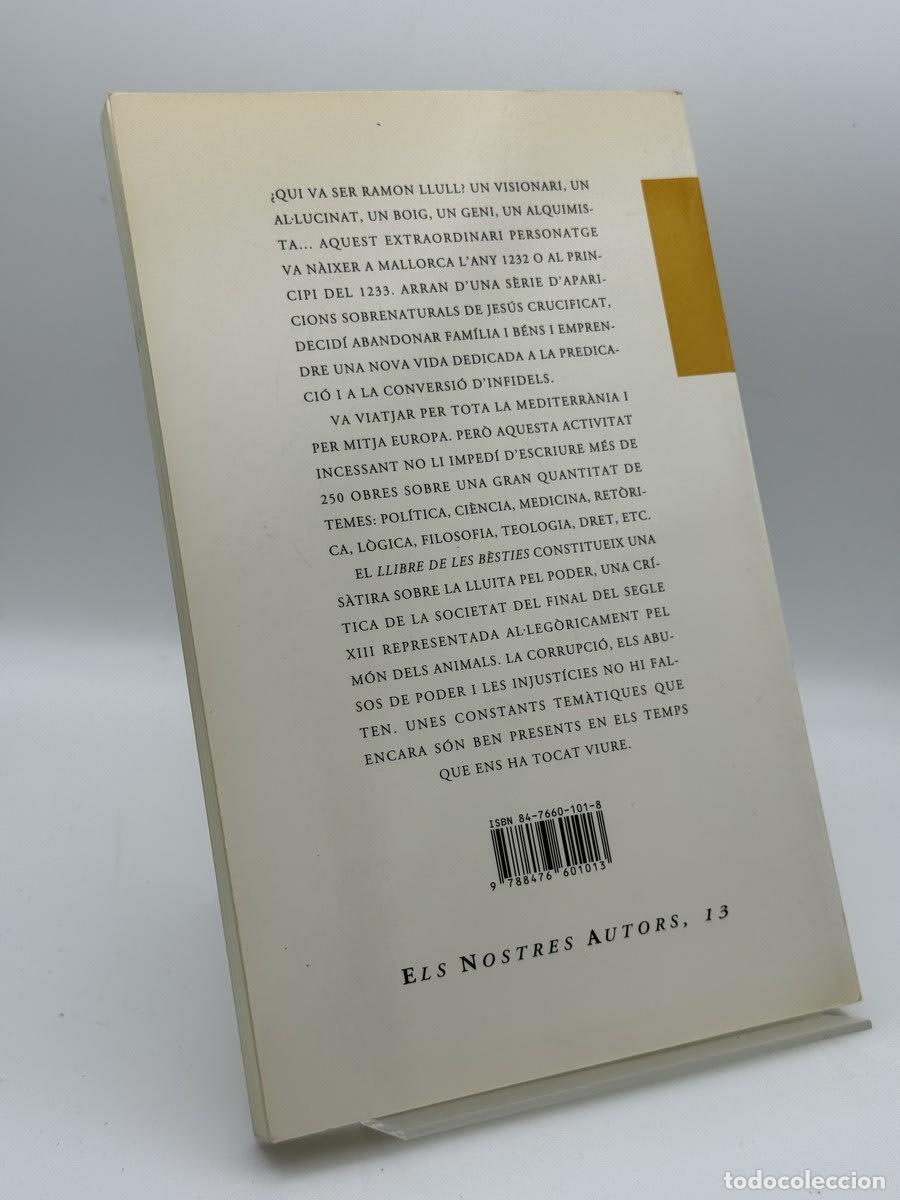 Libros de segunda mano: Llibre de les b&egrave;sties - Ramon Llull - Foto 2