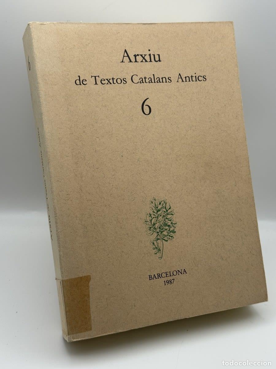 Libros de segunda mano: Arxiu de textos catalans Antics - Desconocido