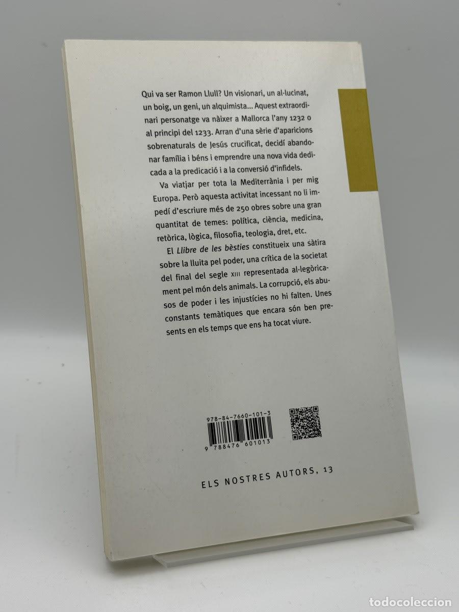 Libros de segunda mano: Llibre de les b&egrave;sties - Ramon Llull - Foto 6