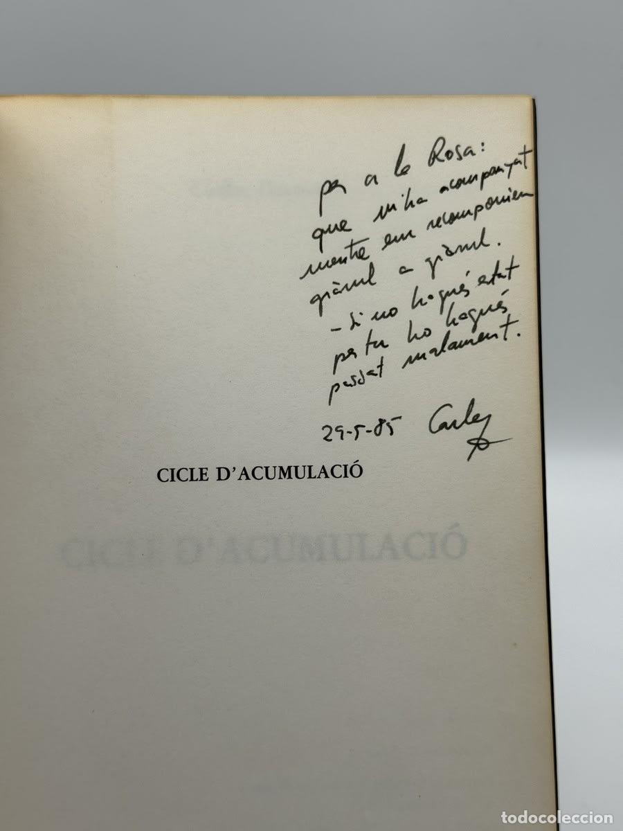 Libros de segunda mano: Cicle dacumulaci&oacute; - Carles Decors - Foto 2