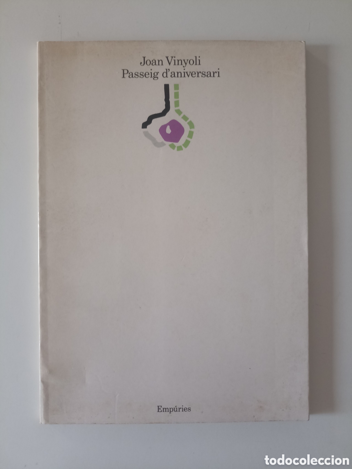 Libros de segunda mano: Joan Vinyoli - Passeig d'aniversari (Emp&ugrave;ries, 1990) Poes&iacute;a. Pr&ograve;leg Francesc Parserisas