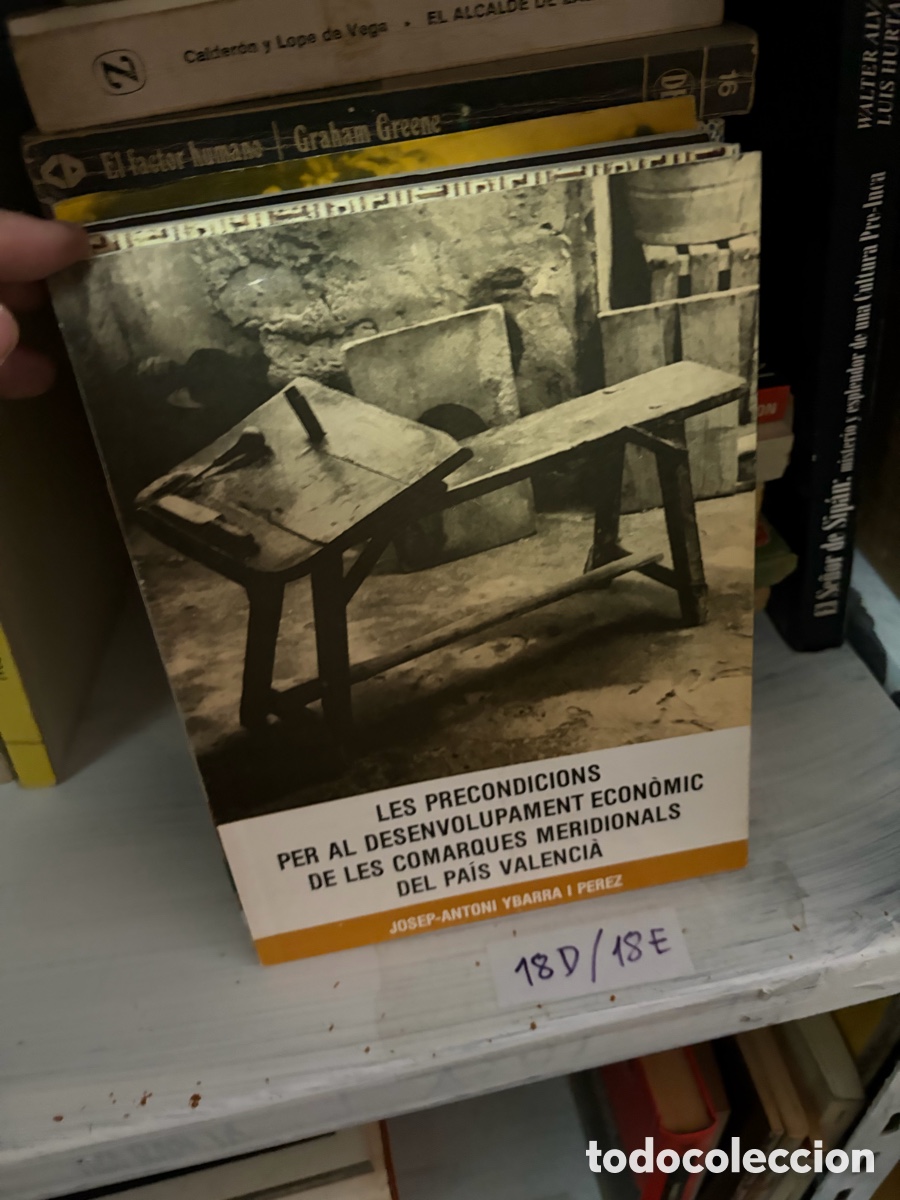 Libros de segunda mano: 18E LES PRECONDICIONS PER AL DESENVOLUPAMENT ECON&Oacute;MIC DE LES COMARQUES MERIDIONALS del pa&iacute;s Valencia