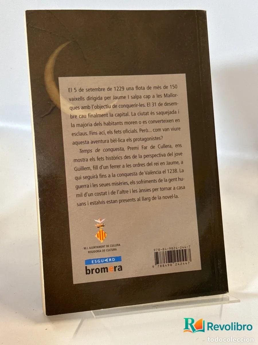 Libros de segunda mano: Temps de conquesta - Enric Lluch Girb&eacute;s - Foto 2