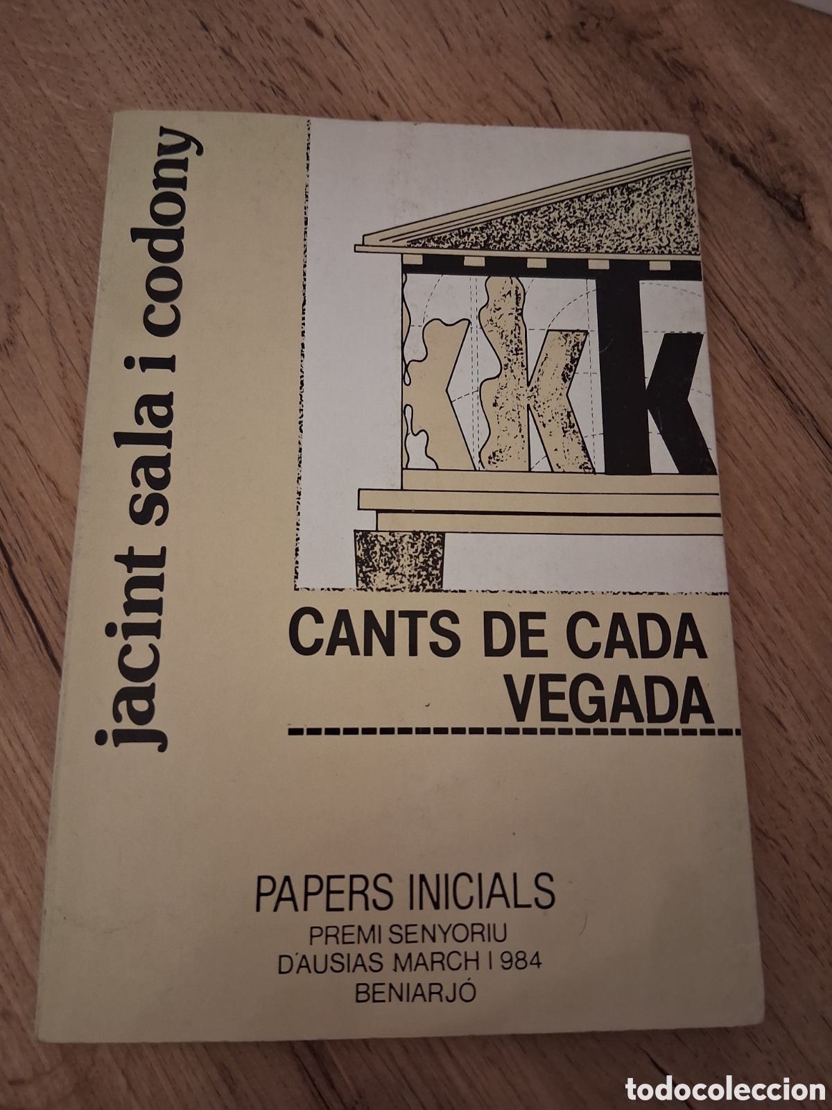 Libros de segunda mano: Cants de cada vegada - Jacint sala i codony - Papers Inicials - Foto 1