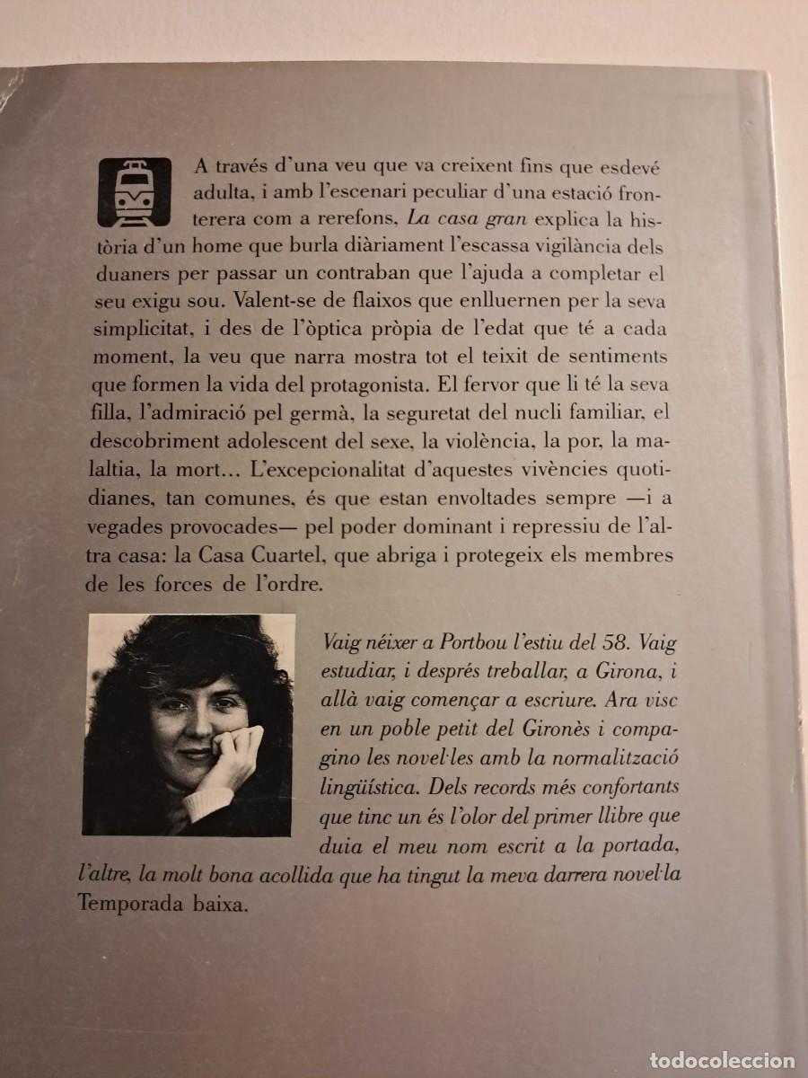 Libros de segunda mano: Llibre: LA CASA GRAN de Maria Merc&egrave; Roca Edicions de lEixample - Foto 2