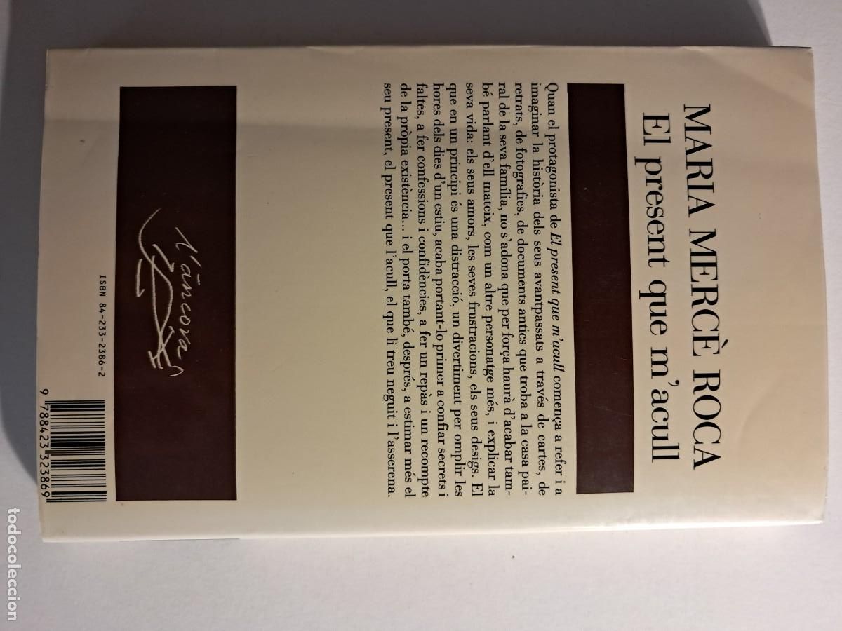 Libros de segunda mano: Llibre: EL PRESENT QUE MACULL de Maria Merc&egrave; Roca Edicions Destino - Foto 3