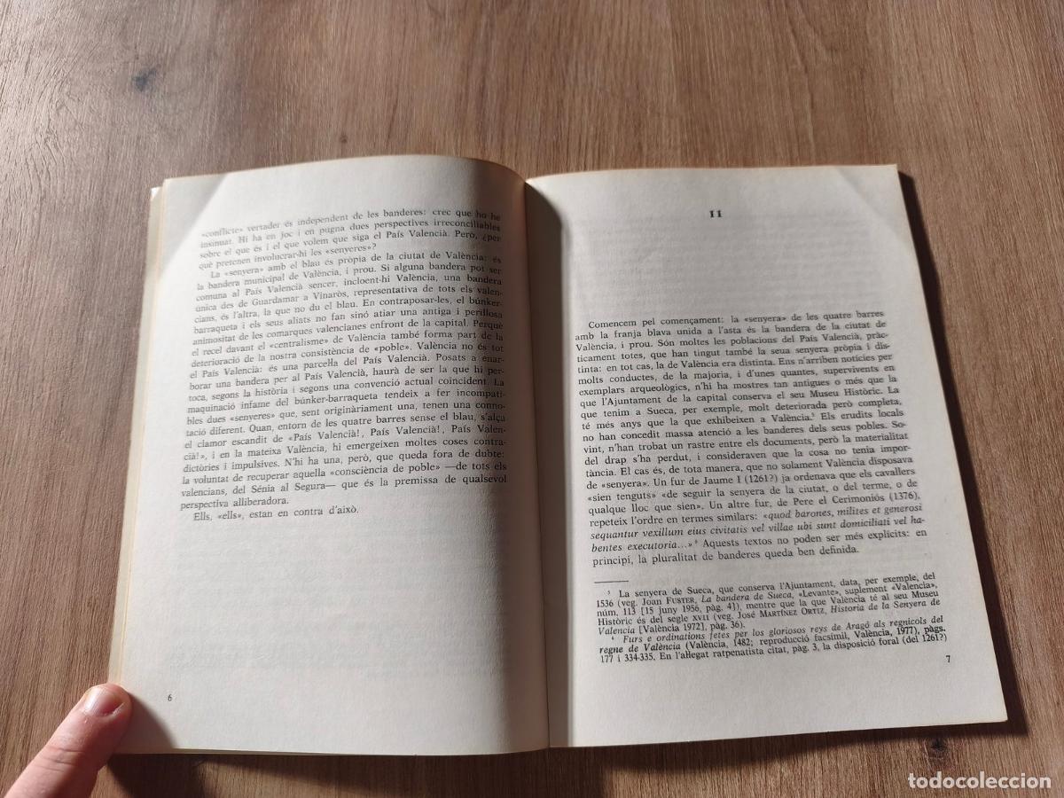 Libros de segunda mano: Joan Fuster El blau en la Senyera - Foto 5