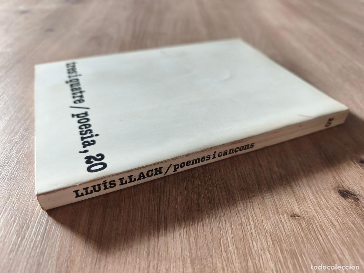 Libros de segunda mano: Poemes i can&ccedil;ons Llu&iacute;s Llach - Foto 3
