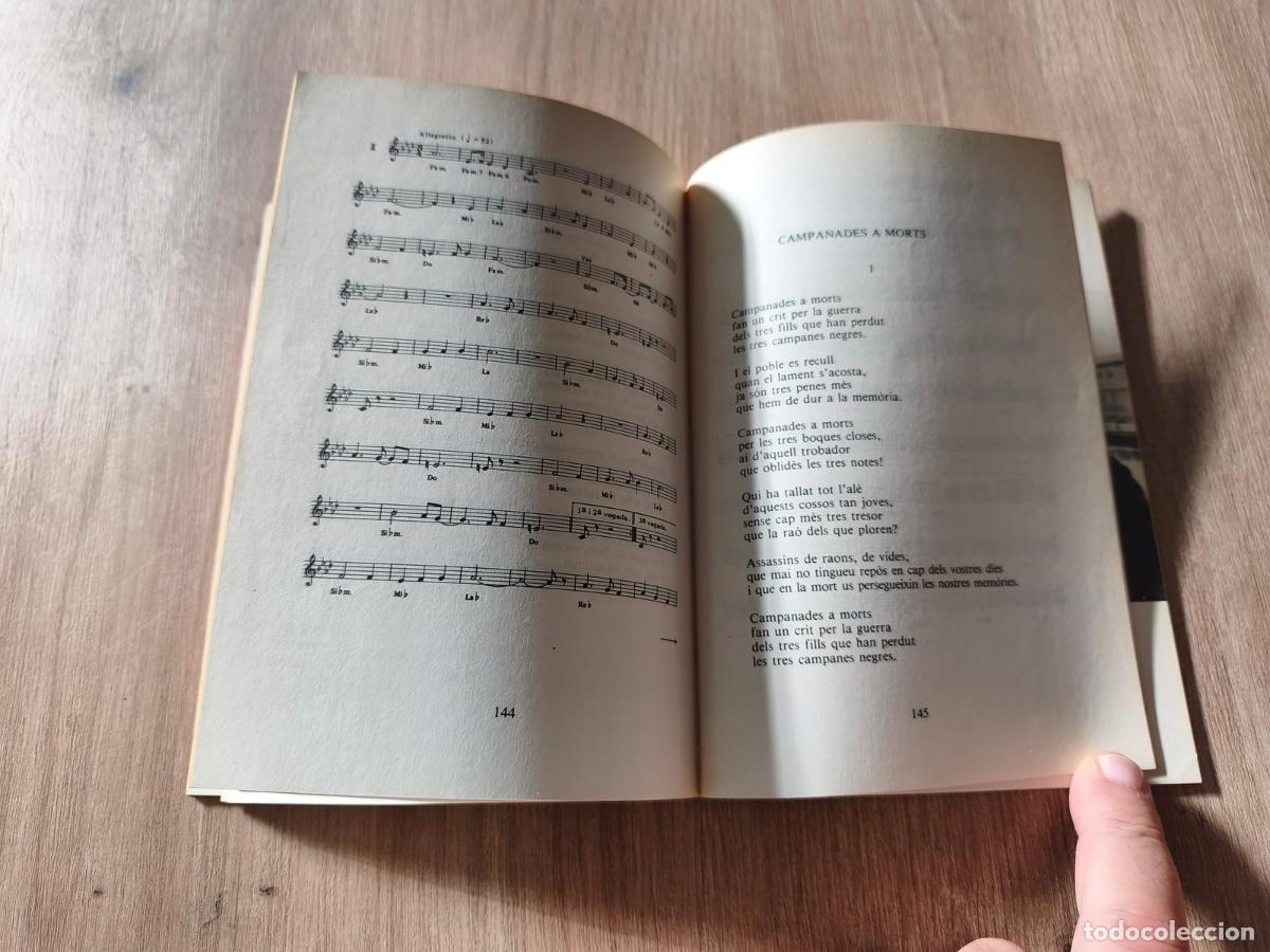 Libros de segunda mano: Poemes i can&ccedil;ons Llu&iacute;s Llach - Foto 6