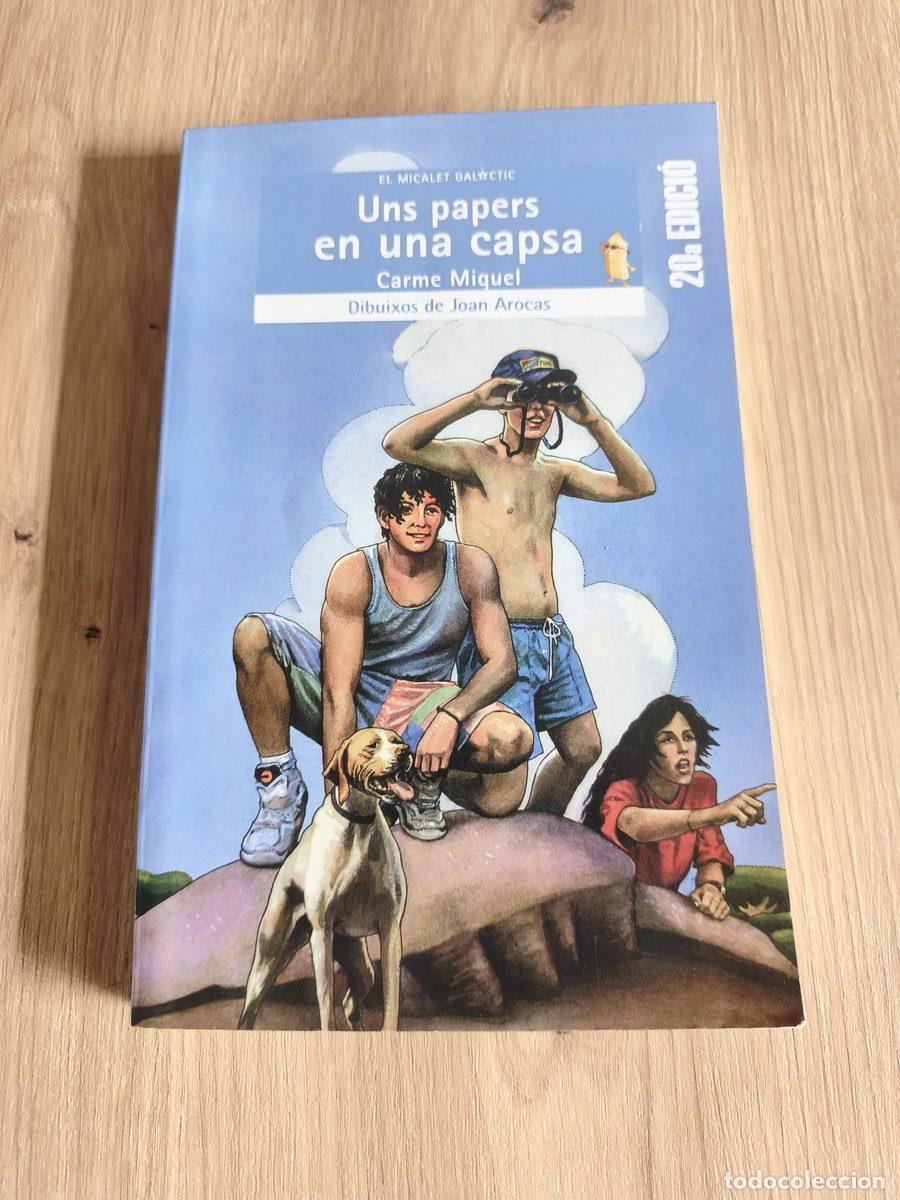 Libros de segunda mano: Uns papers en una capsa Carme Miquel