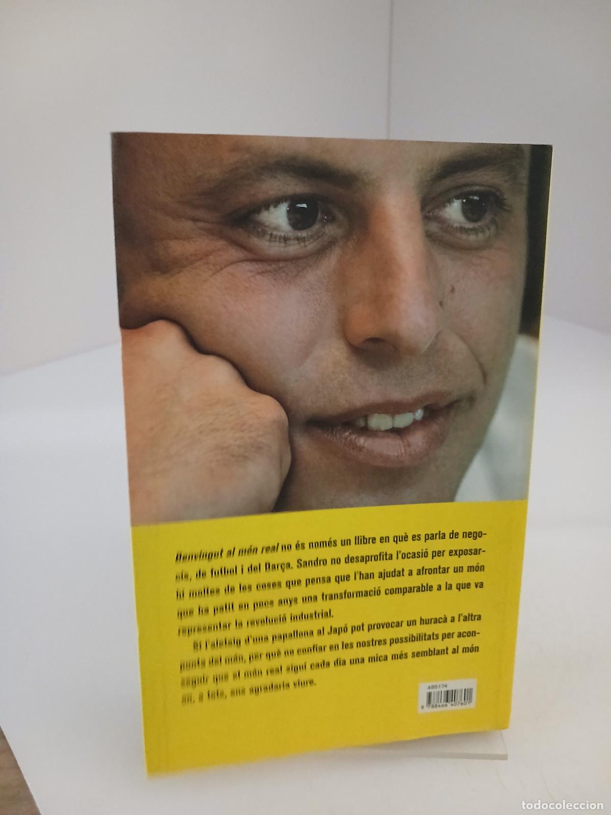 Libros de segunda mano: Benvingut al m&oacute;n real - Sandro Rosell - Foto 2