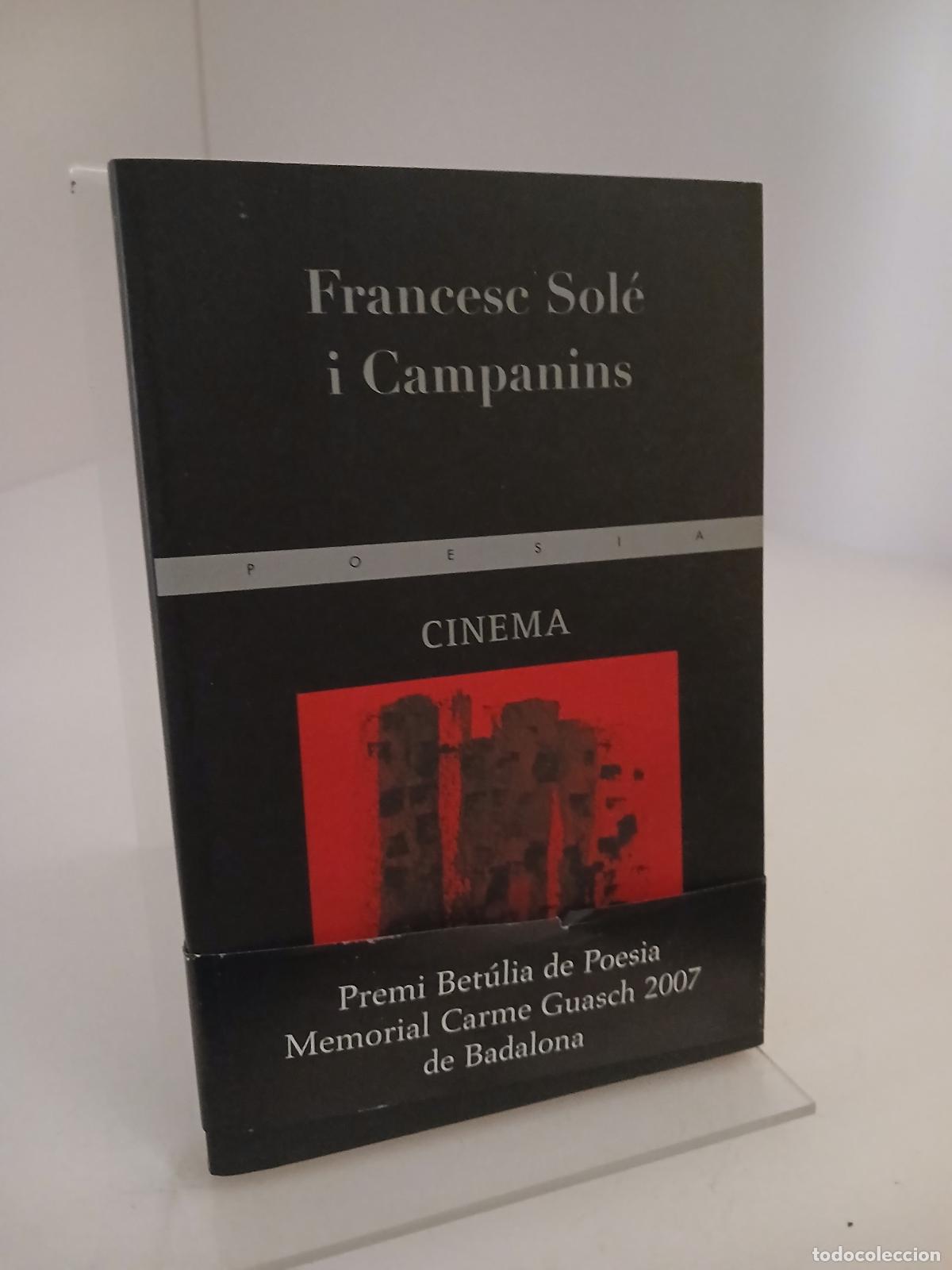 Libros de segunda mano: Cinema poesia - Francesc Sol&eacute; i Campanins