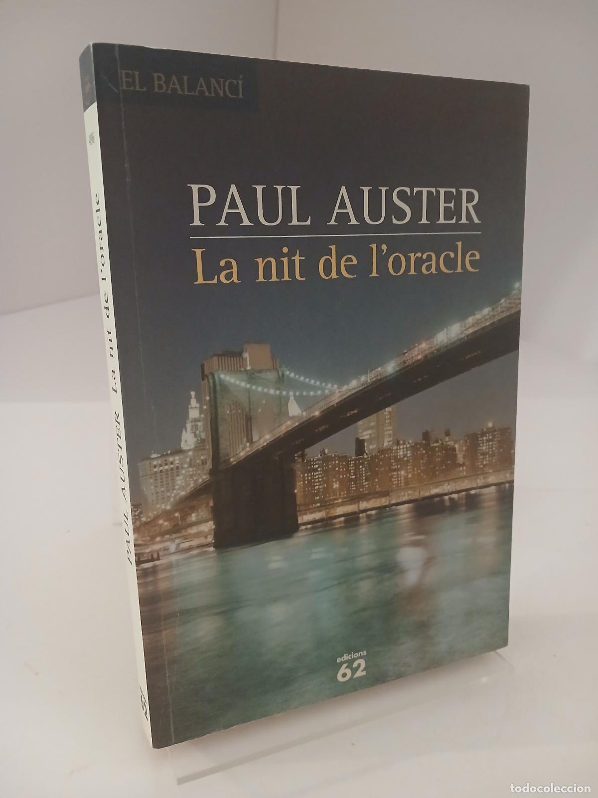 Libros de segunda mano: La nit de loracle - Paul Auster - Foto 1