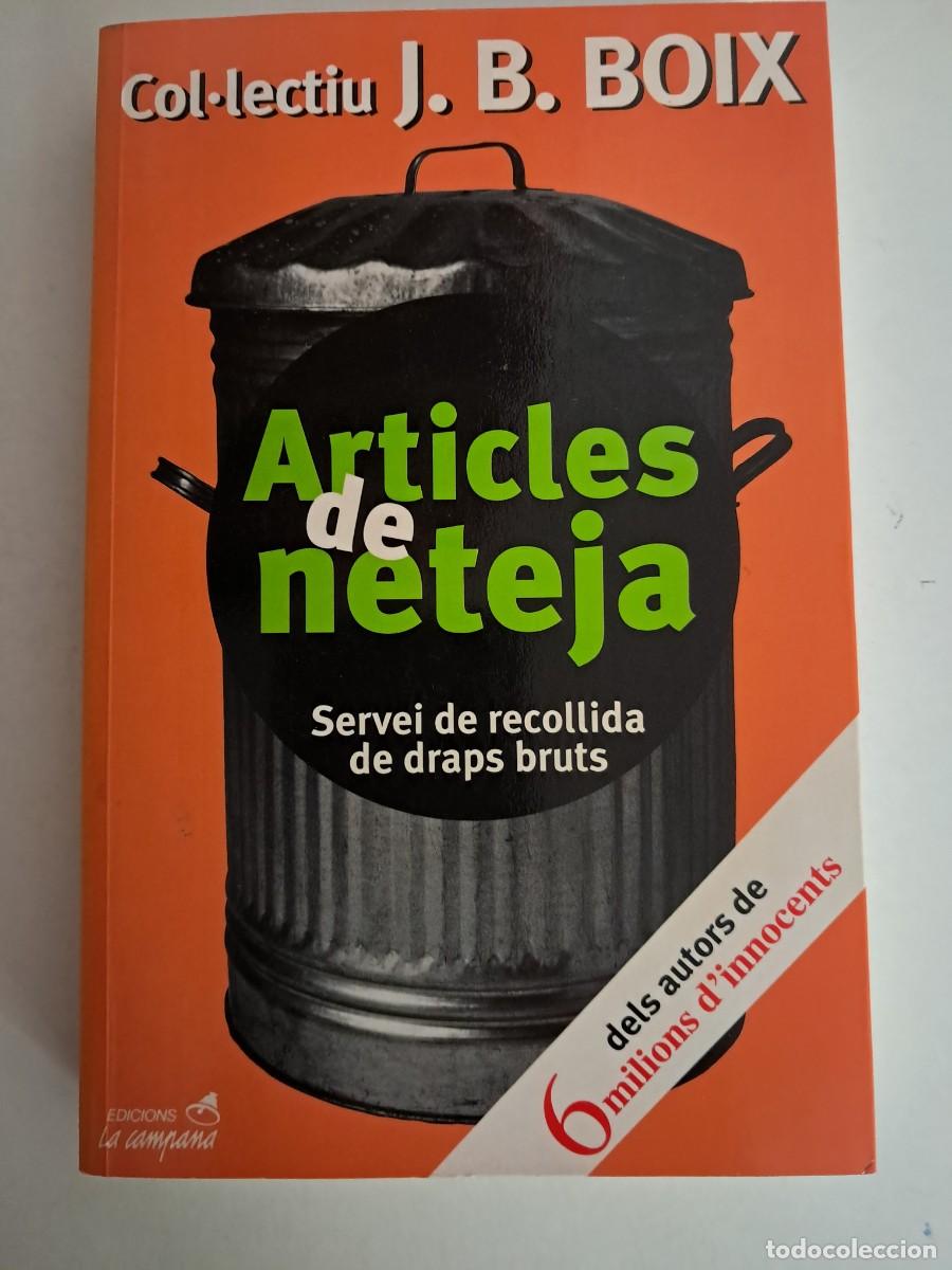 Libros de segunda mano: Llibre: ARTICLES DE NETEJA, servei de recollida de draps bruts del Col.lectiu J.B.Boix La Campana