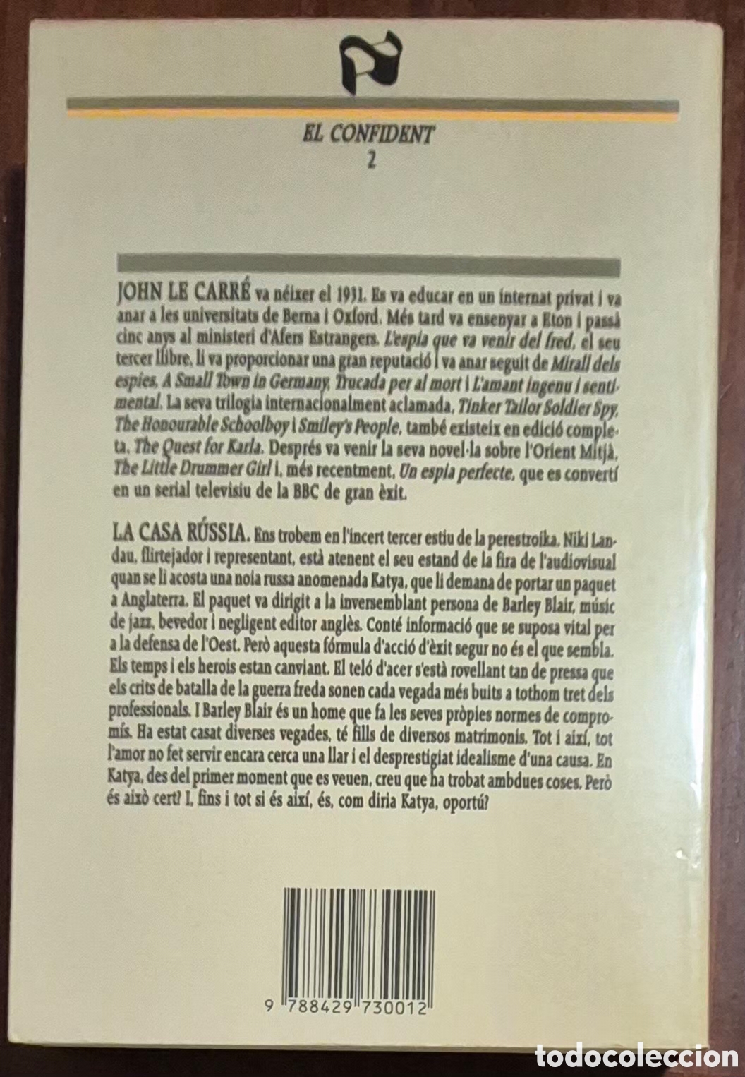 Libros de segunda mano: JOHN LE CARR&Eacute; - LA CASA R&Uacute;SSIA - Foto 2