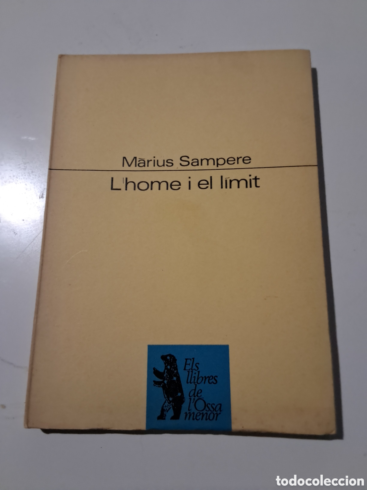 Libros de segunda mano: L,HOME I EL L&Iacute;MIT. M&agrave;rius Sampere.