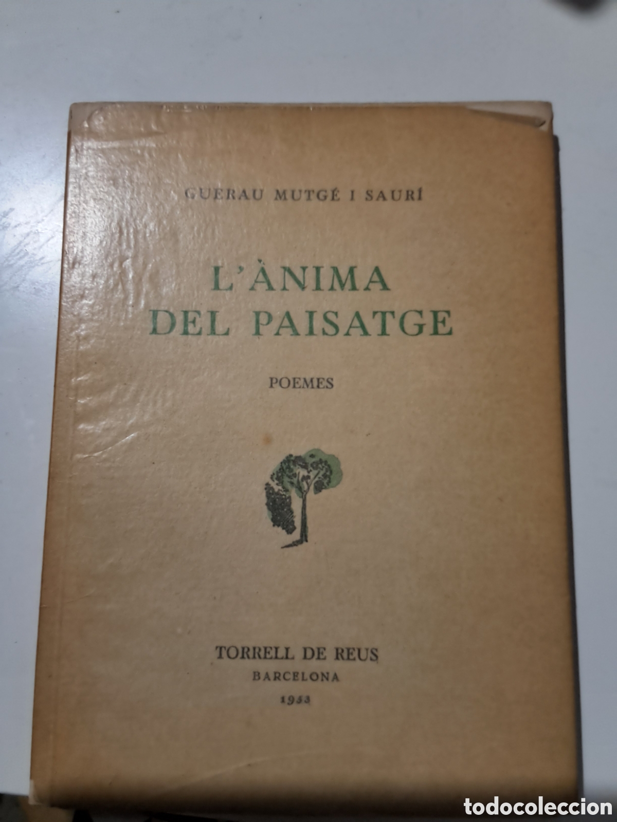 Libros de segunda mano: L,&Agrave;NIMA DEL PAISATGE. Guerau Mutg&eacute; i Saur&iacute;