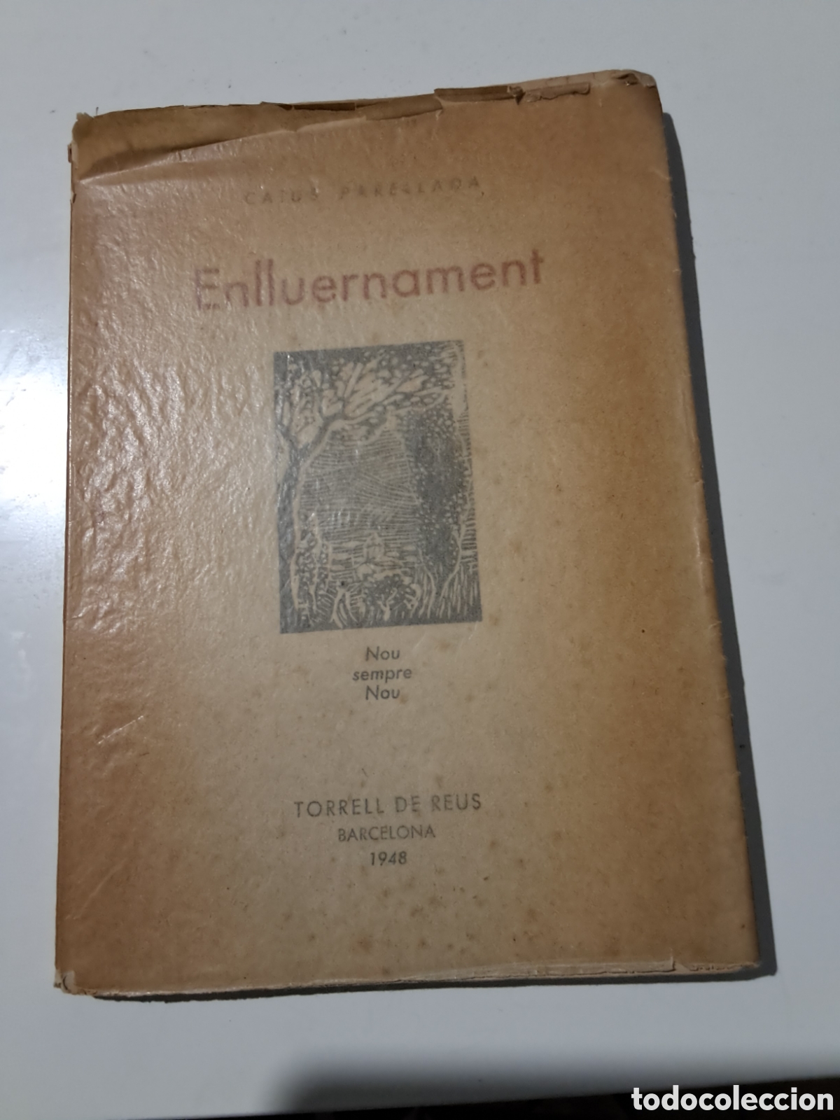 Libros de segunda mano: ENLLUERNAMENT. Caius Parellada.