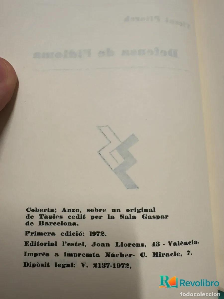 Libros de segunda mano: Defensa de l&rsquo;idioma - 1&ordf; edici&oacute;n - Vicent Pitarch - Foto 3