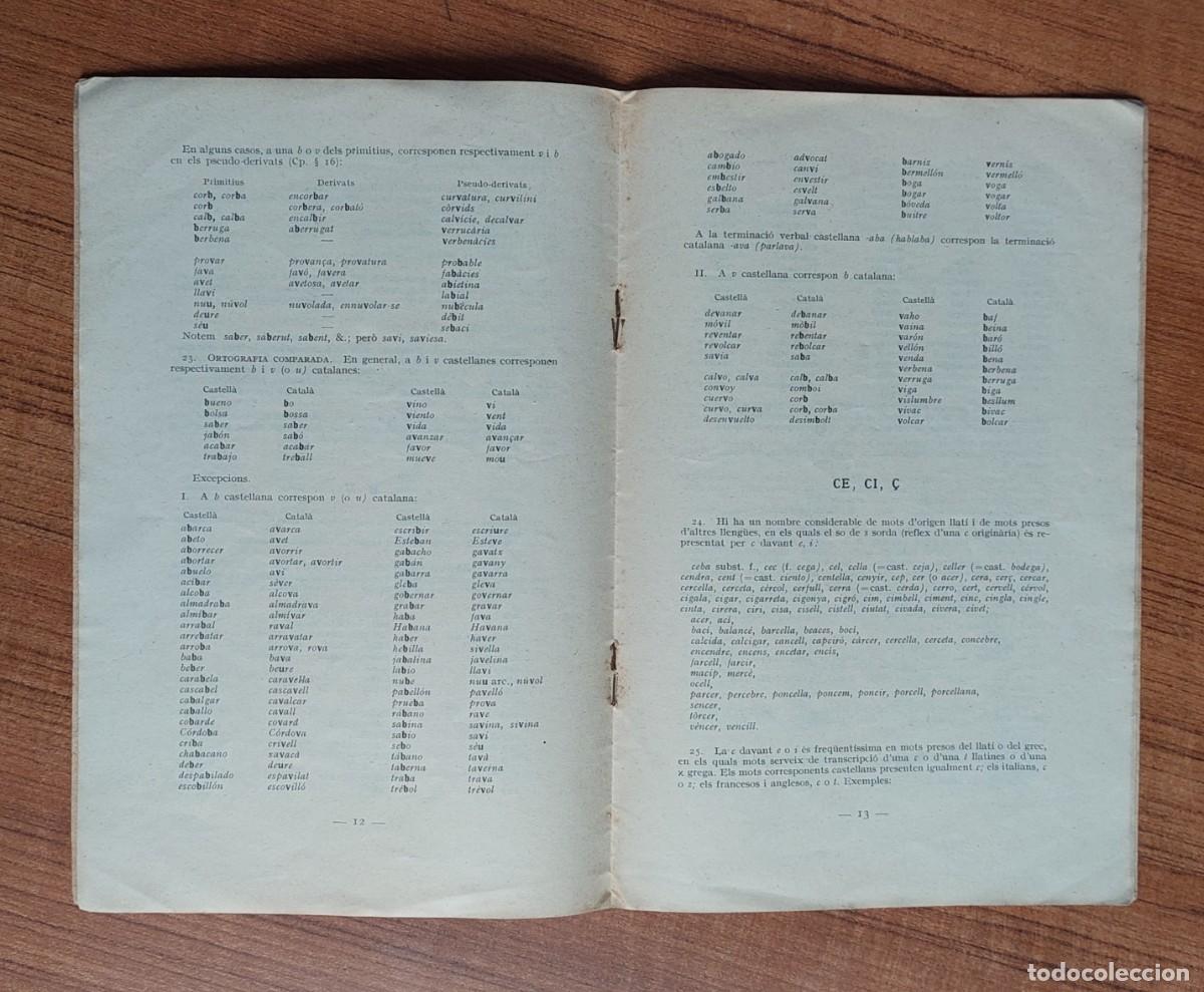 Libros de segunda mano: ORTOGRAFIA CATALANA 1917 - Foto 3