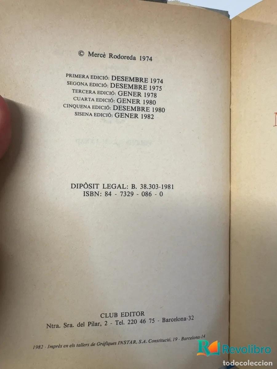 Libros de segunda mano: Mirall trencat - Merc&egrave; Rodoreda - Foto 3
