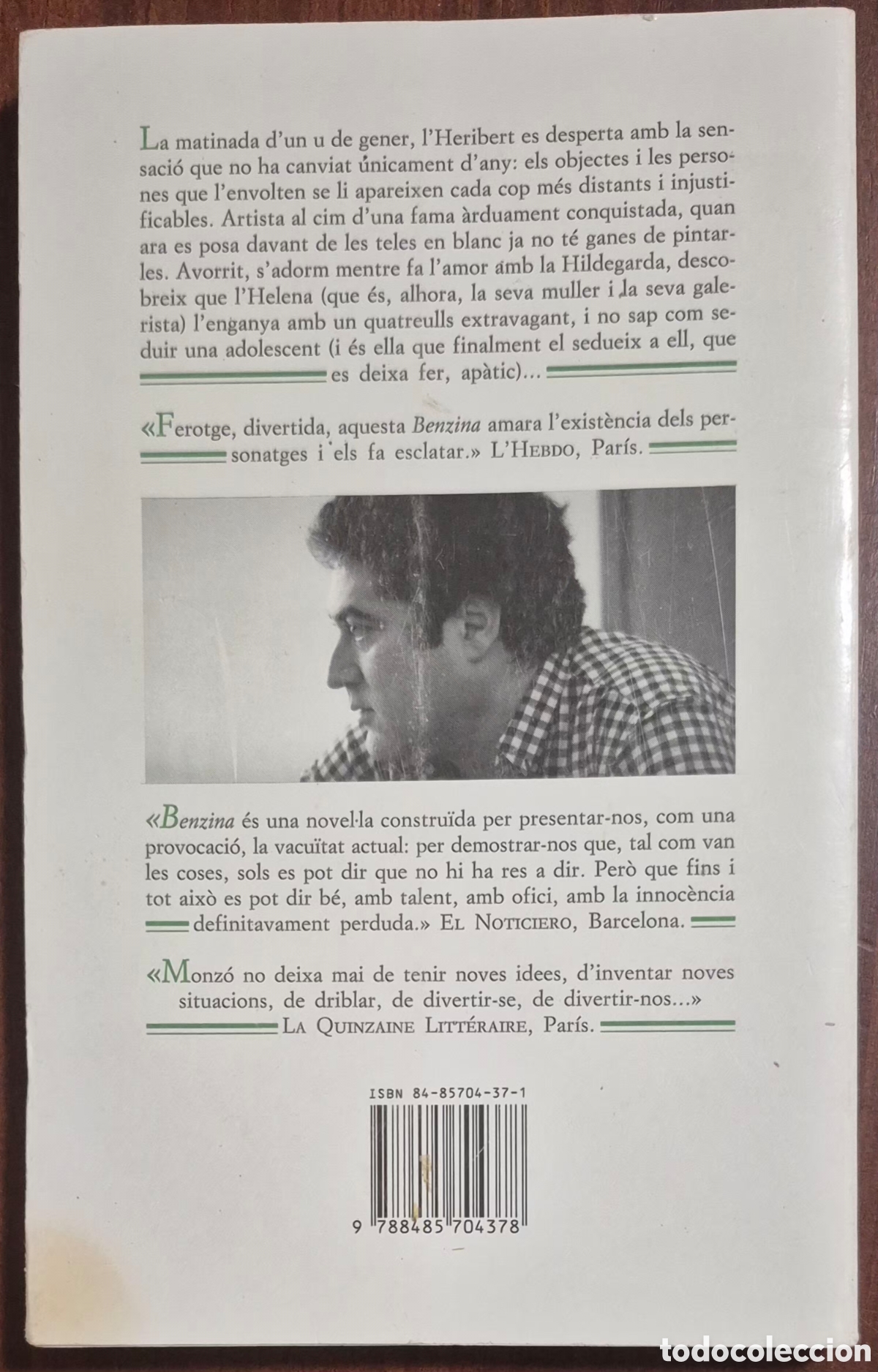 Libros de segunda mano: QUIM MONZ&Oacute; - BENZINA - Foto 2