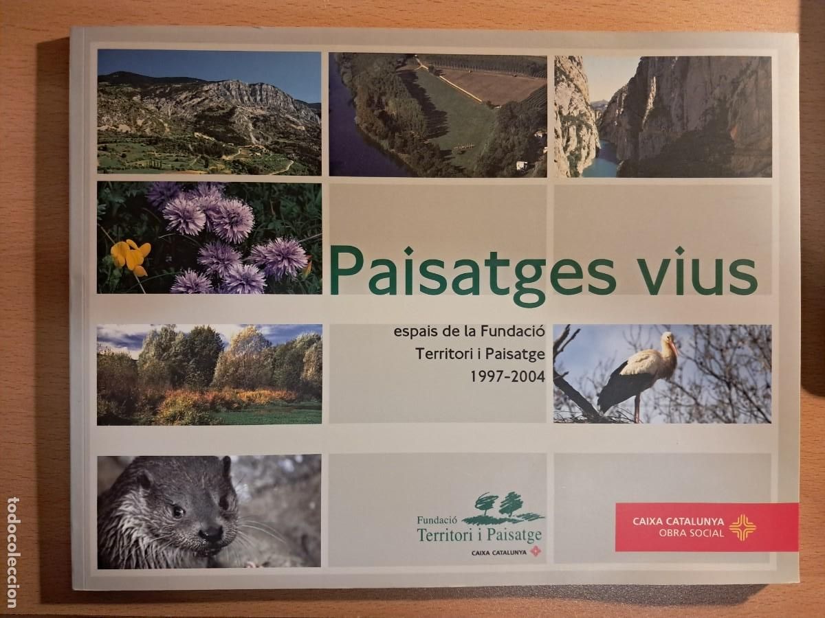 Libros de segunda mano: Llibre: PAISATGES VIUS Fundaci&oacute; Territori i Paisatge
