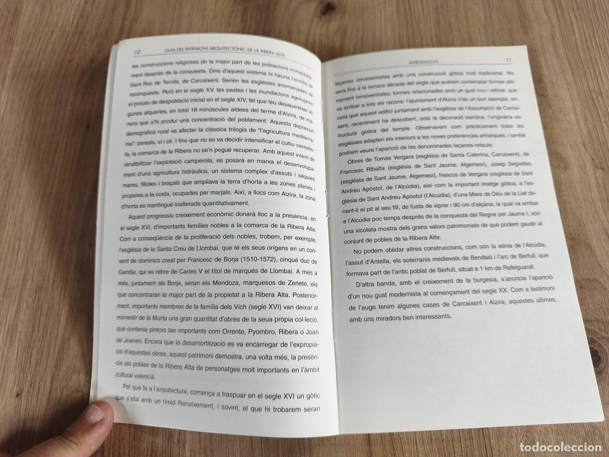 Libros de segunda mano: Guia del patrimoni arquitect&ograve;nic de la Ribera Alta - Foto 6