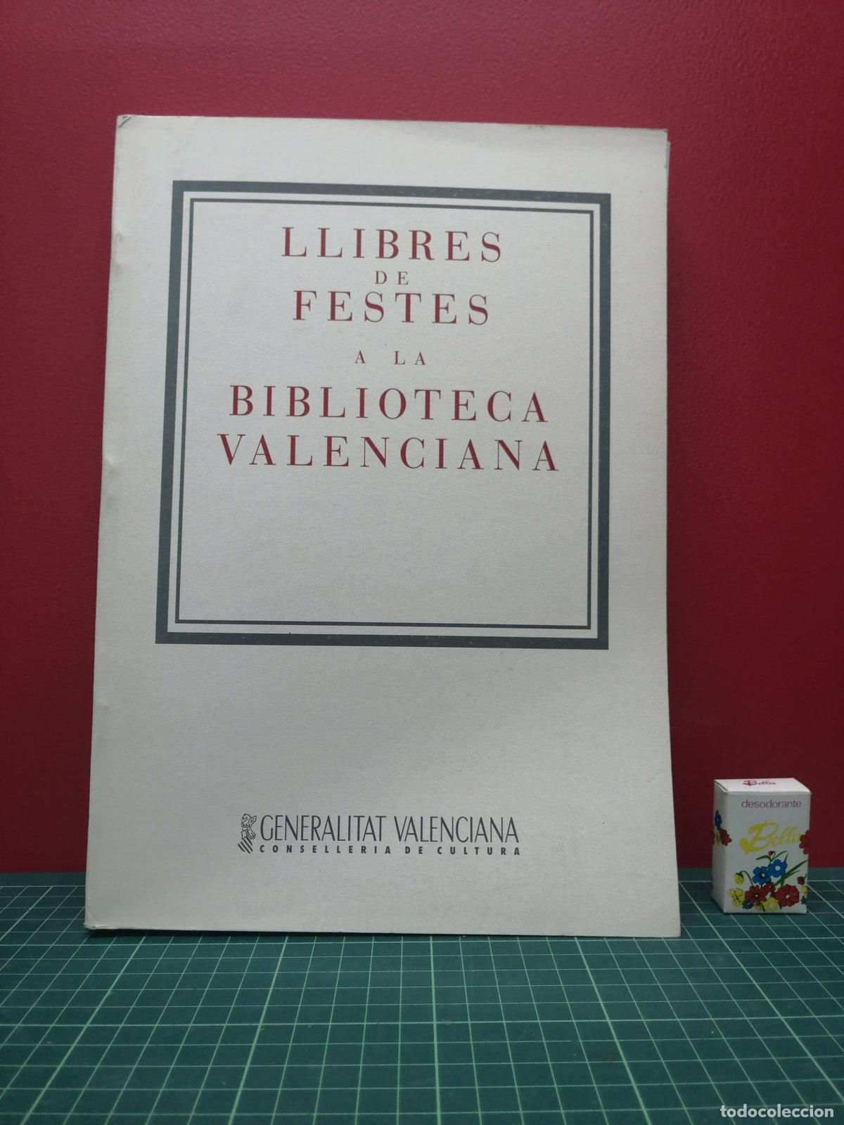 Libros de segunda mano: Llibres de festes a la Biblioteca Valenciana