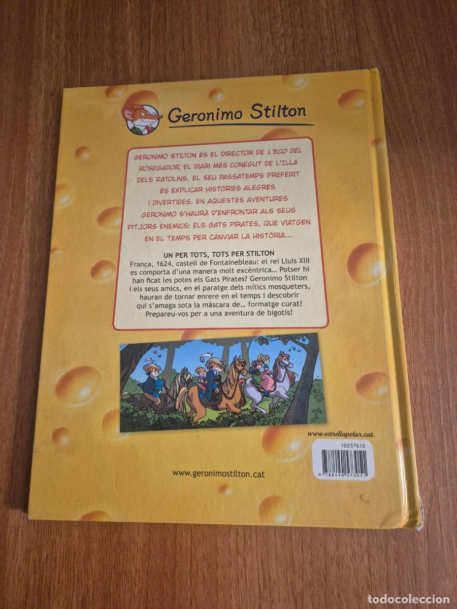 Libros de segunda mano: GERONIMO STILTON ---UN PER TOTS-- TOTS PER STILTON - Foto 2