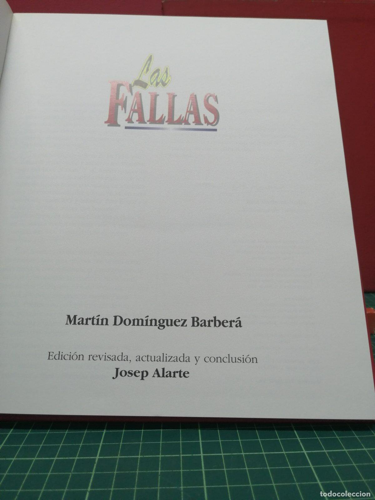 Libros de segunda mano: Las Fallas - Mart&iacute;n Dom&iacute;nguez Barber&aacute; - Foto 2