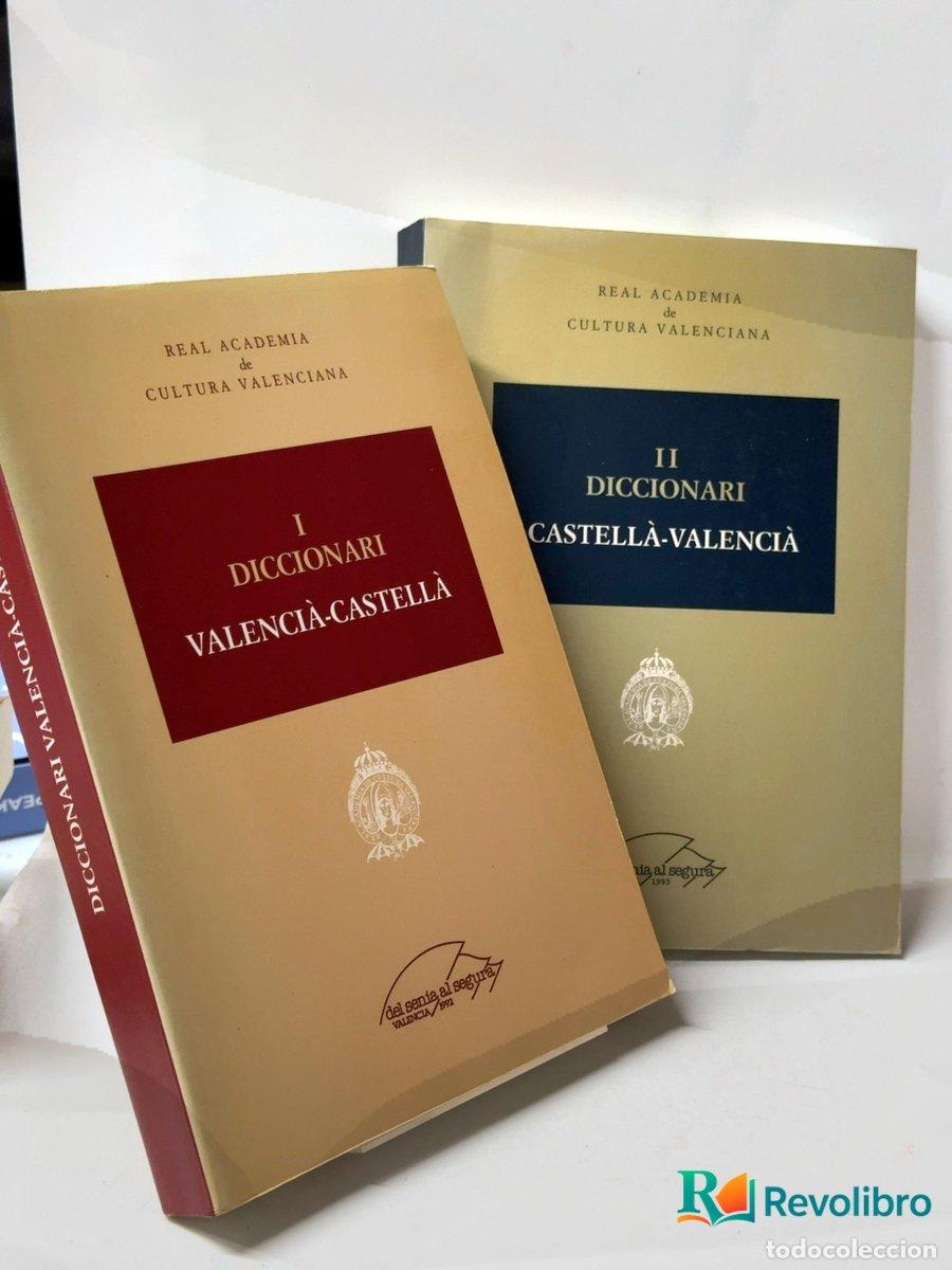 Libros de segunda mano: Lote 2 libros de diccionarios de valenciano - Real Acad&egrave;mia de Cultura Valenciana