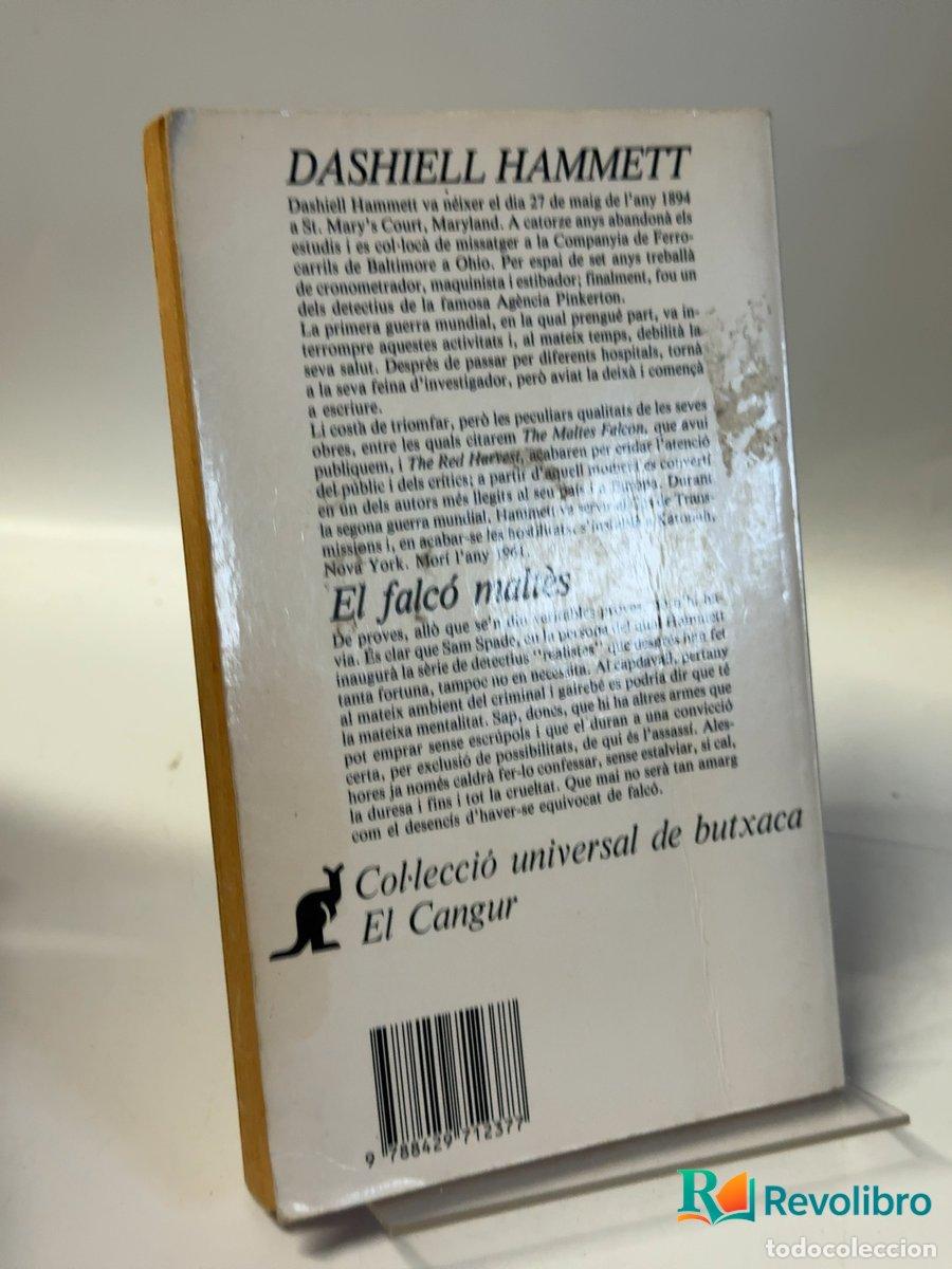 Libros de segunda mano: El falc&oacute; malt&egrave;s - Dashiell Hammett - Foto 2