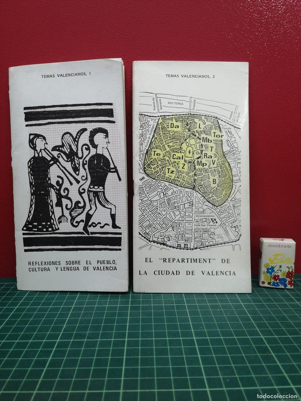 Libros de segunda mano: Temas valencianos 1 y 2 - Lote de 2
