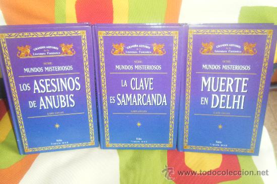 Libros de segunda mano: Mundos Misteriosos completa gary gygax los asesinos de anubis la clave es samarcanda muerte en delhi