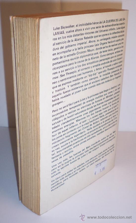 Libros de segunda mano: Star Wars. El ojo de la mente - Foto 2