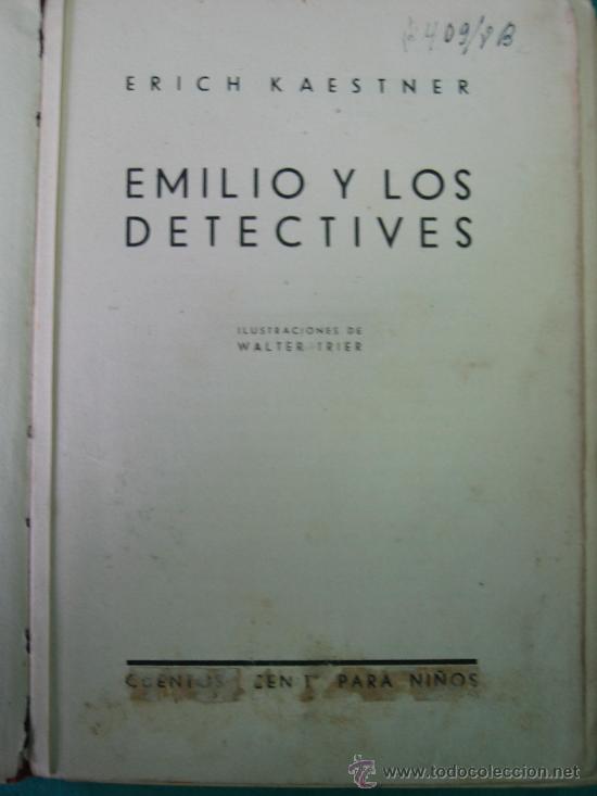 Libros de segunda mano: Emilio y los detectives - Foto 2
