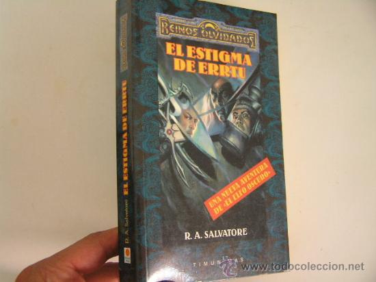 Libros de segunda mano: el estigma de errtu,salvatore,1999,timun mas ed,ref ficcion c3