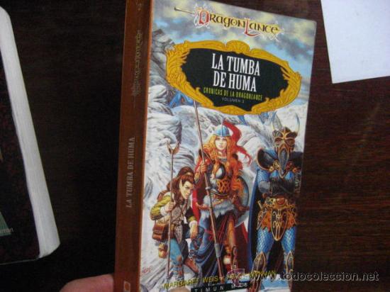Libros de segunda mano: La tumba de huma, cronicas de dragonlance vol 2 weis y hickman , timun mas ficcion c3