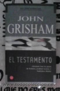 Libros de segunda mano: El testamento, John Grisham - Foto 1