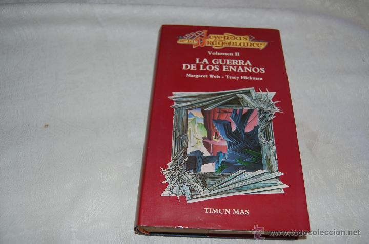 Libros de segunda mano: LEYENDAS DE LA DRAGONLANCE Vol II La guerra de los Enanos
