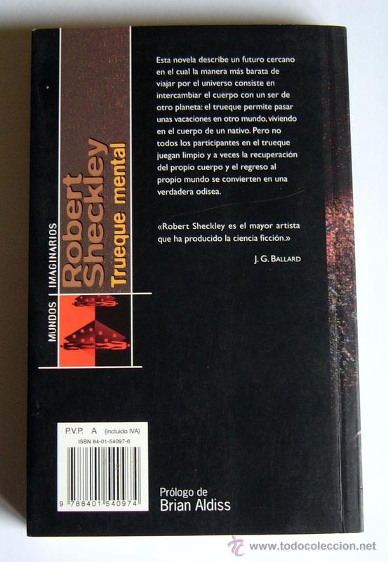 Libros de segunda mano: TRUEQUE MENTAL - ROBERT SHECKLEY - Foto 2