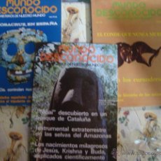 Libros de segunda mano: REVISTA MUNDO DESCONOCIDO Nº 17 - ROSACRUZ EN ESPAÑA - EJERCITO ESPAÑOL CONTRA LOS OVNIS - CIA -1977. Lote 45087142
